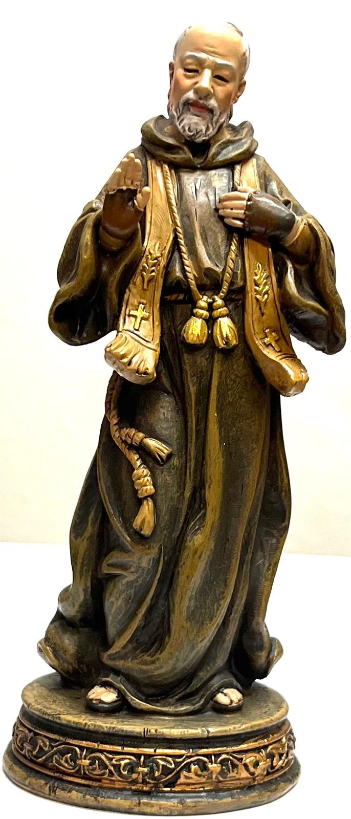 6 1/4'H Saint Pio Statue A4 ROMAN