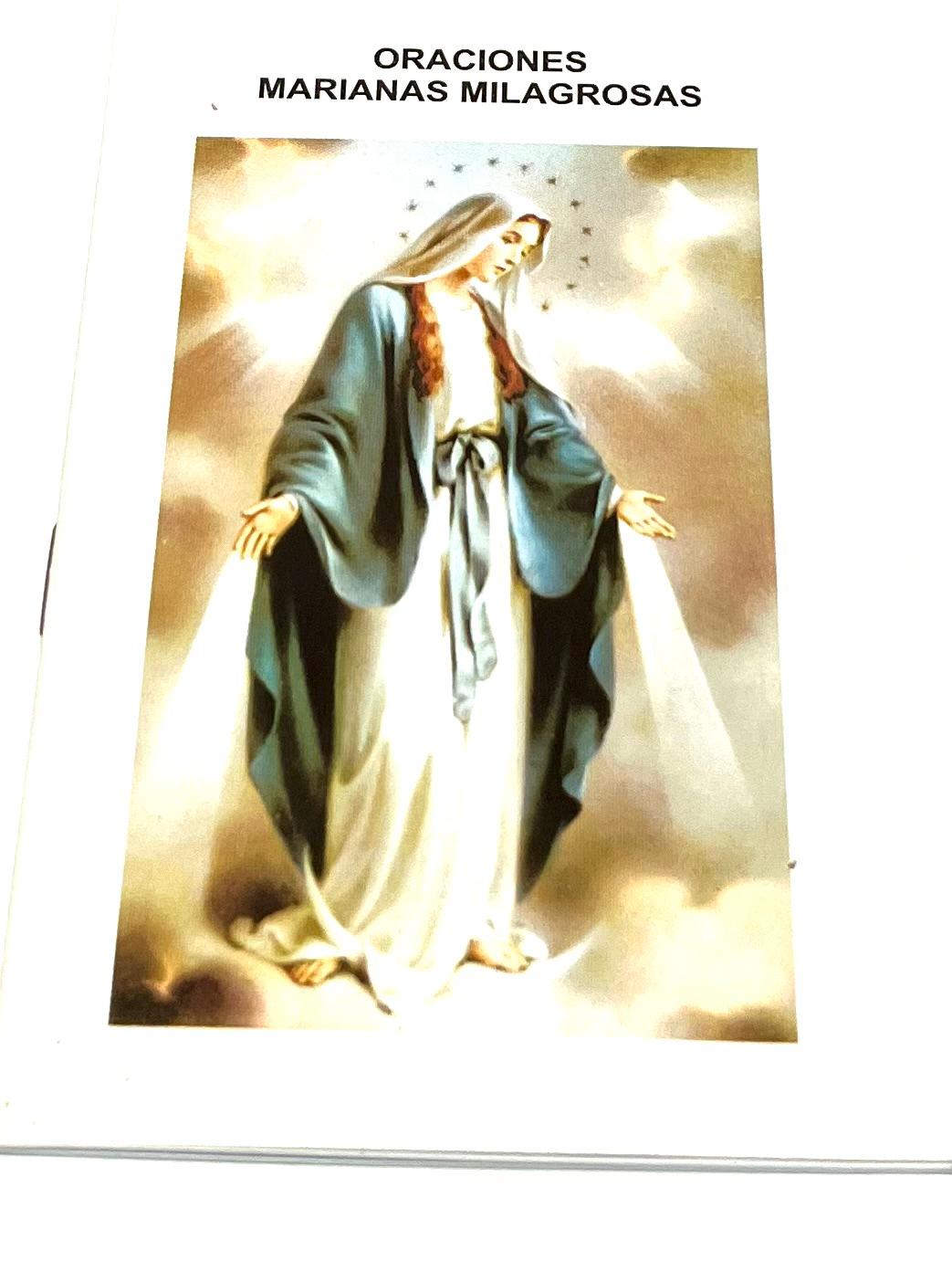 ORACIONES MARIANAS MILAGROSAS (Libro chico)