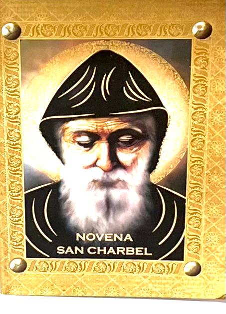 NOVENA A SAN CHARBEL (Portada elegante)