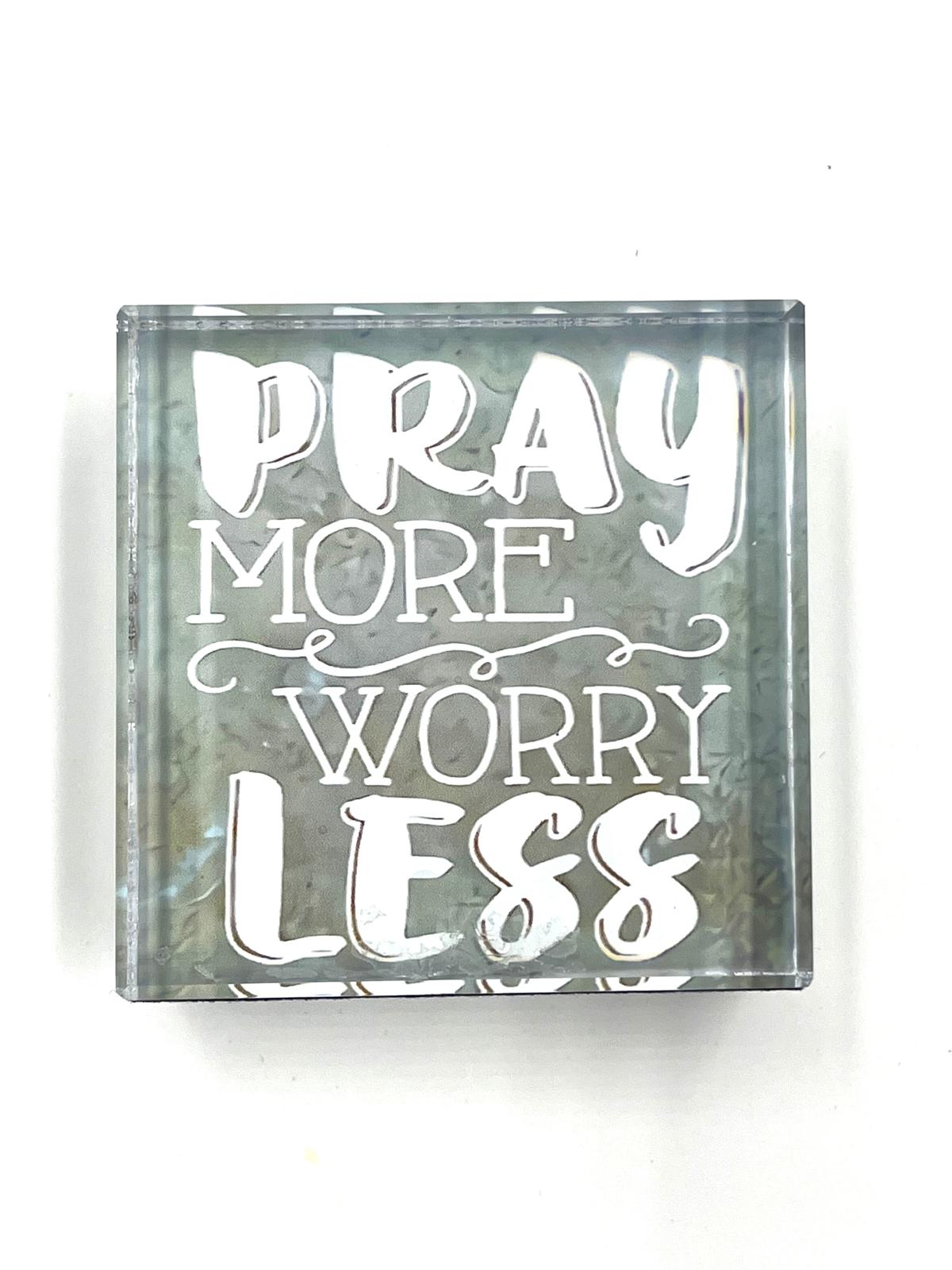 GLASS BLESSING BLOCK