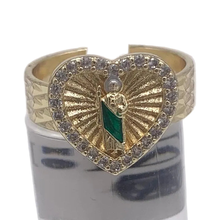 ST JUDE HEART RING