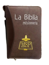 FORRO BORDADO PARA BIBLIA MISIONERA