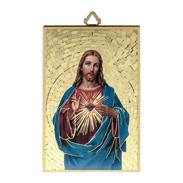 4" x 6" Gold Foil Mosaic Plaque