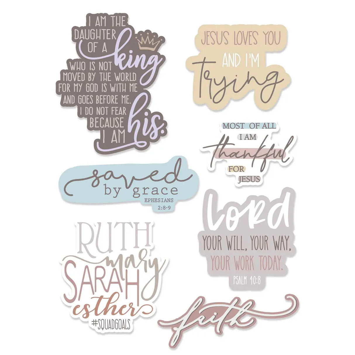 STICKER WORD BASE COLLECTION