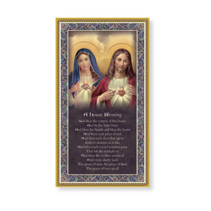 5"X9" Home Plaque with Prayer