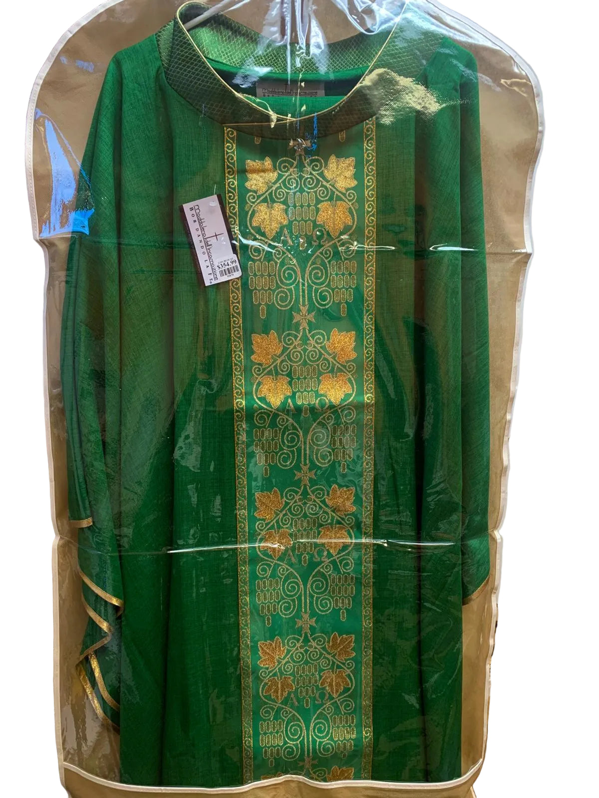 DARK GREEN CHASUBLE