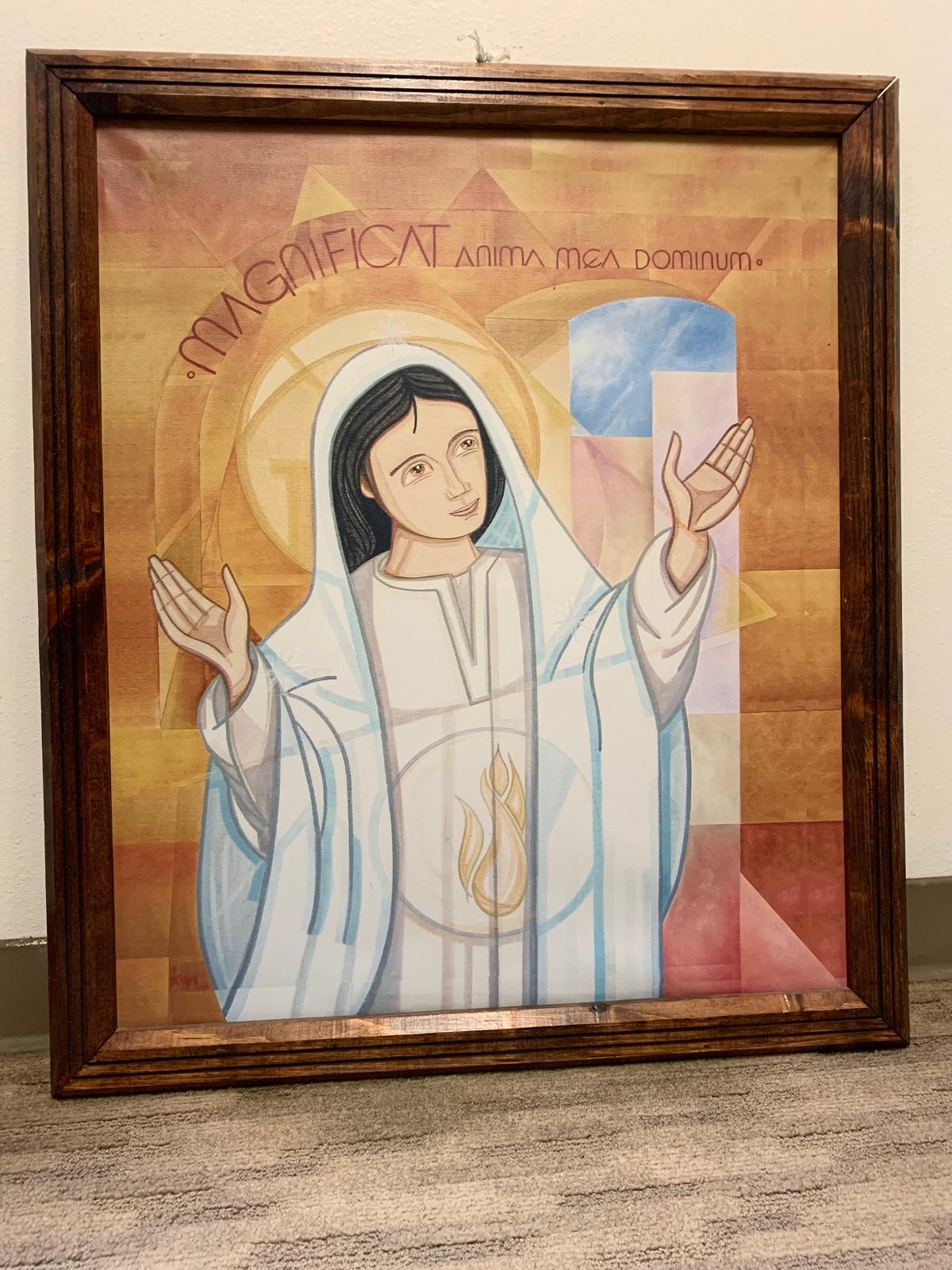 CUADRO VIRGEN DE MAGNIFICAT