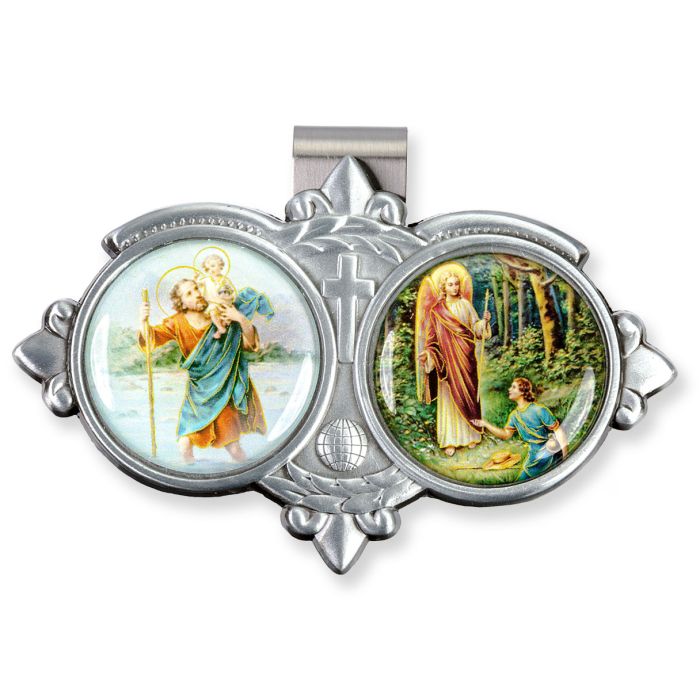 Saint Raphael Resin Visor Clip