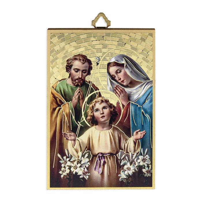 4" x 6" Gold Foil Mosaic Plaque