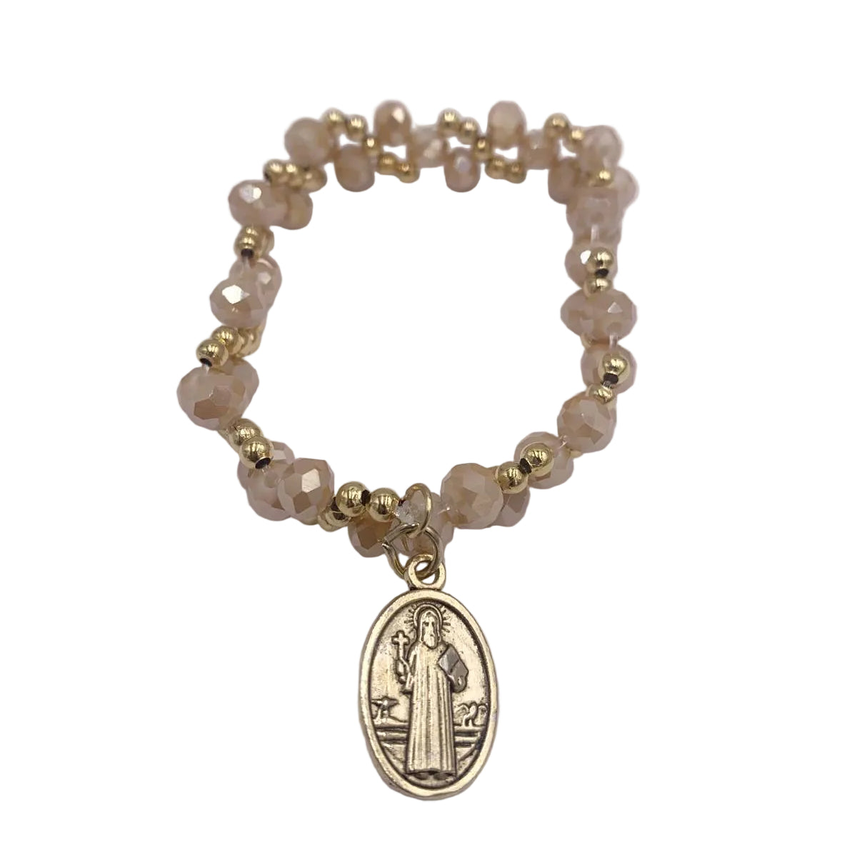 ST BENIDICT ZIG ZAG PATTERN BRACELETS