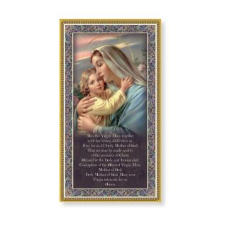 5"X9" Home Plaque with Prayer