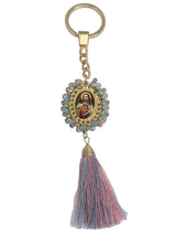 OUR LADY OF GUADALUPE & OTHER BEADED KEYCHAINS