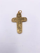 Medalla Cruz Jesus mi Señor-4.2 cm