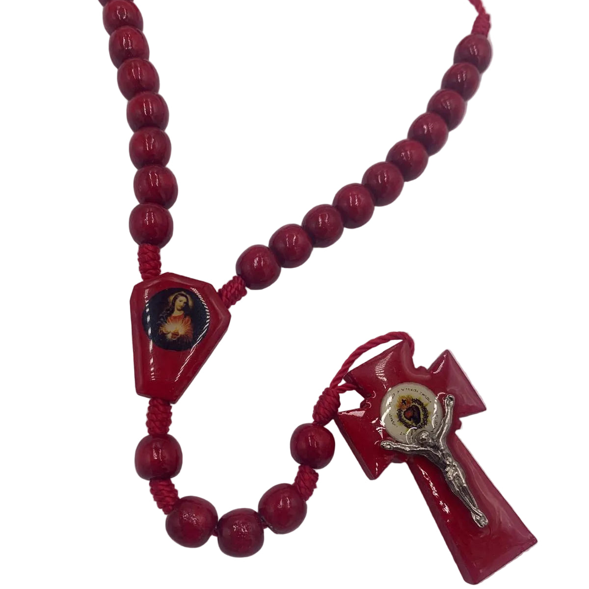 Red Wood Rosary