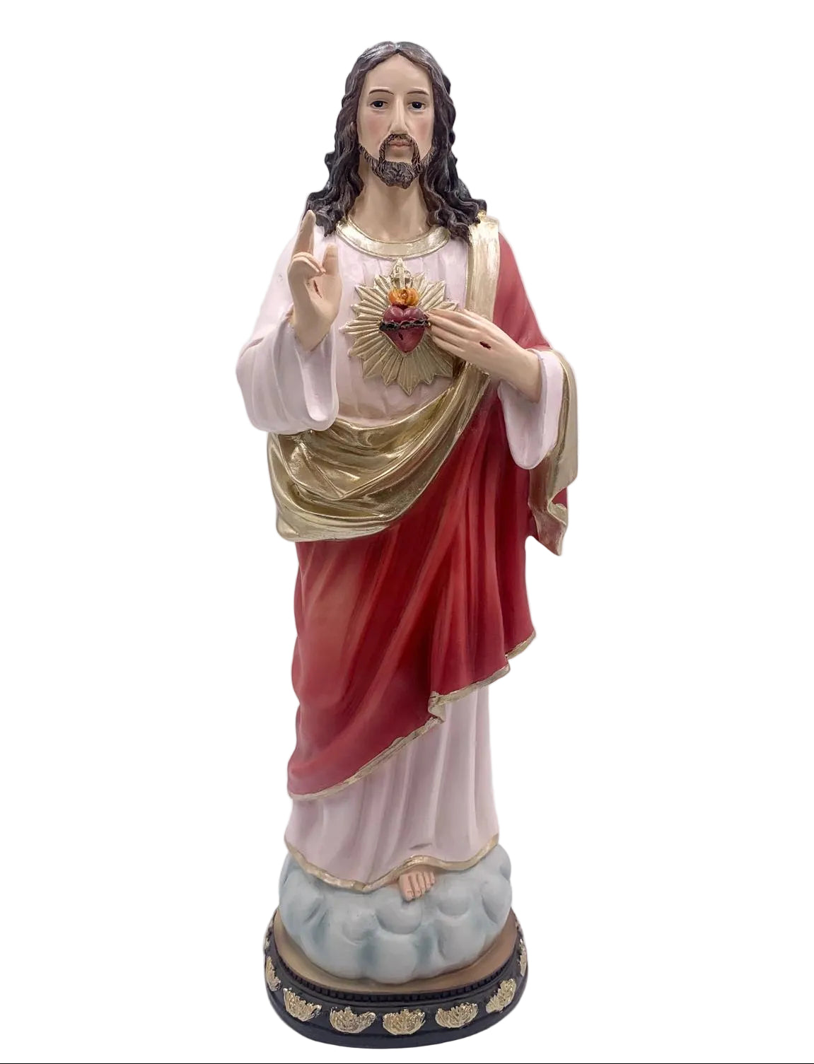 16" SACRED HEART OF JESUS STATUE F-1