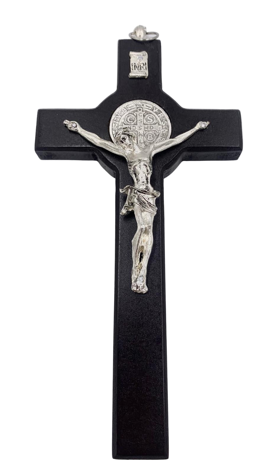 SAINT BENEDICT WOOD CROSS 8"