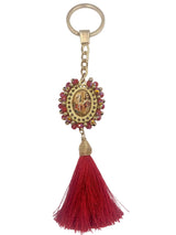 OUR LADY OF GUADALUPE & OTHER BEADED KEYCHAINS