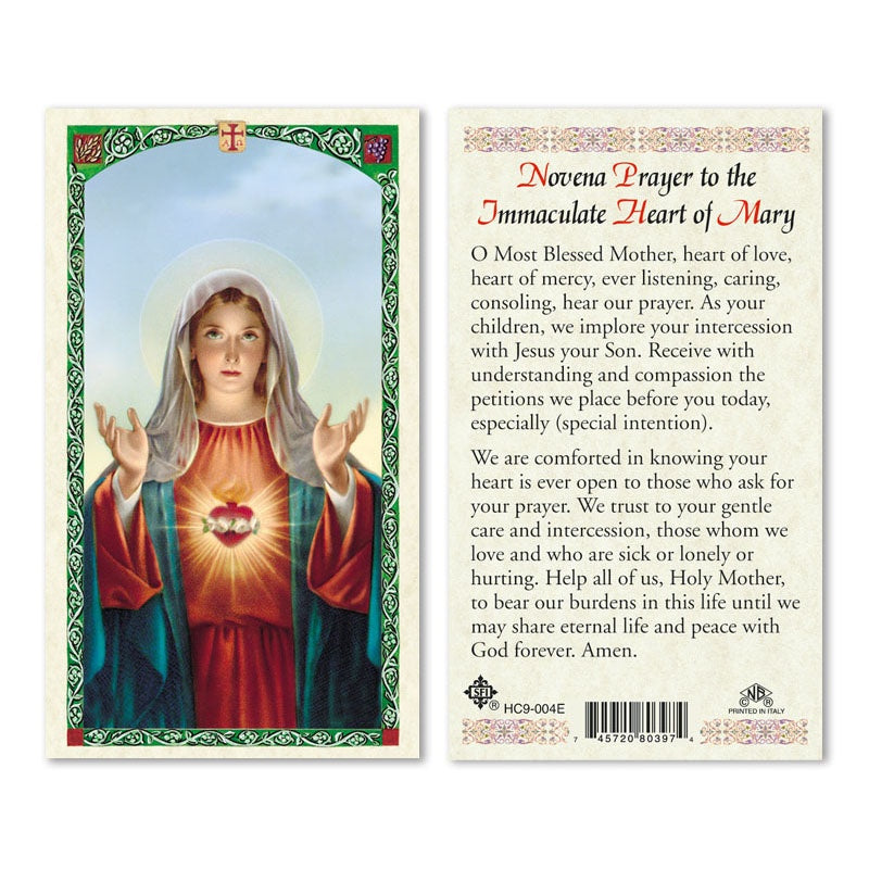 IHM - NOVENA PRAYER TO IMMACULATE HEART