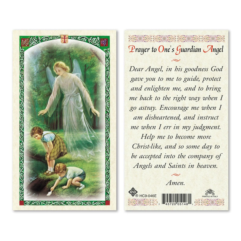 GUARDIAN ANGEL W/CHILDREN BY RIVER