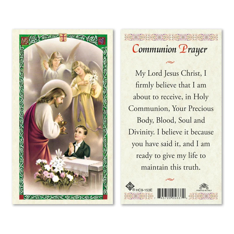 COMMUNION PRAYER BOY