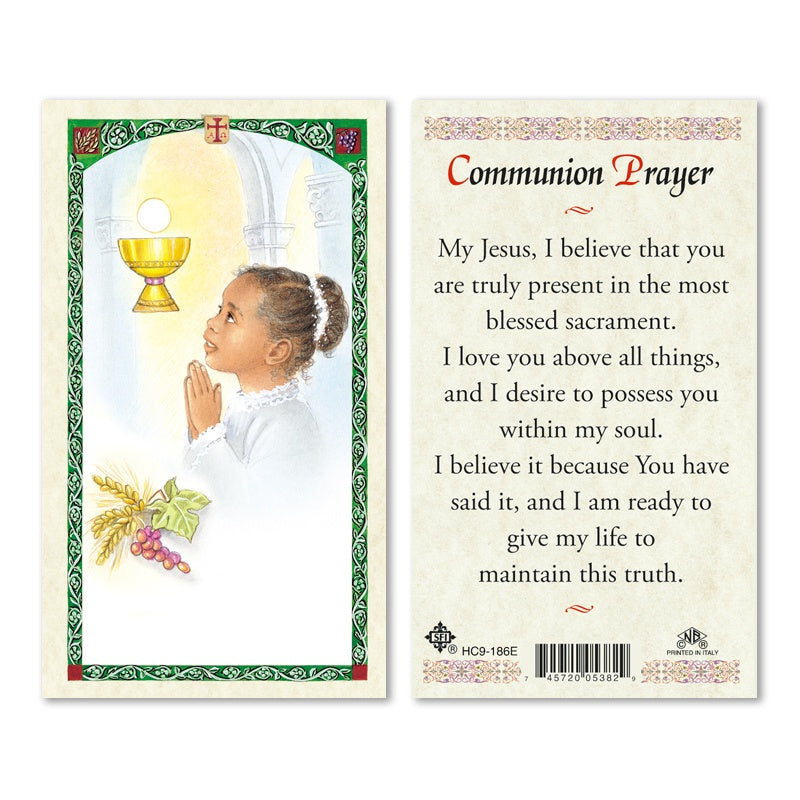 FC GIRL - COMMUNION PRAYER