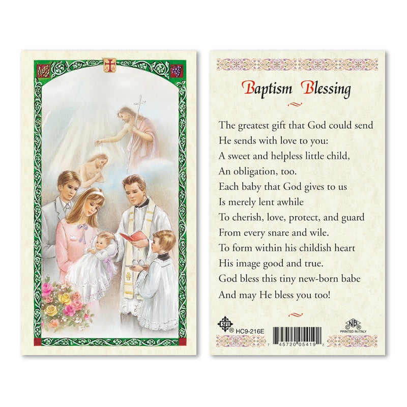BAPTISM - BAPTISM BLESSING