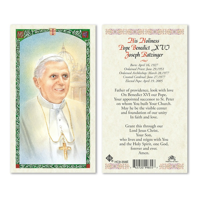 POPE BENEDICT XVI - PRAYER FOR POPE BENEDICT