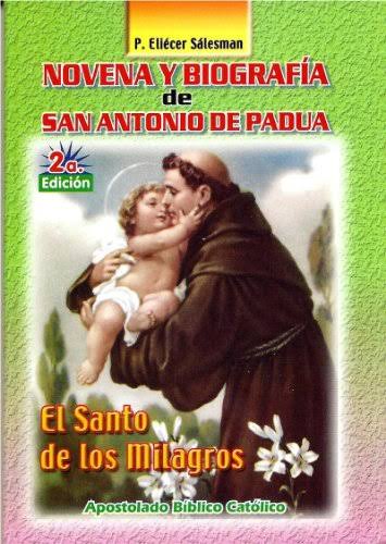 Novena y Biografía de San Antonio De Padua