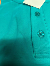 Priest polo shirt in Aqua Green, 100% cotton