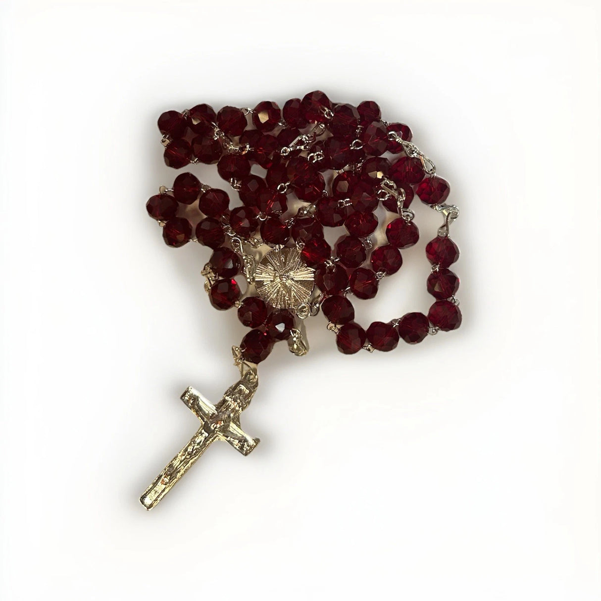 ROSARIO ROJO CON EL ESPIRITU SANTO