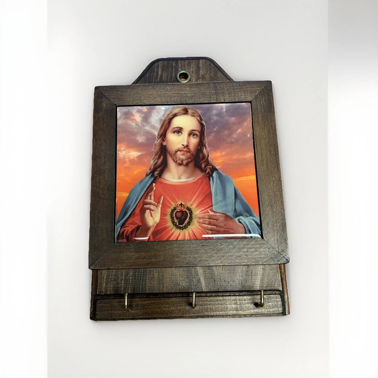 Mail Slot with Key Holder