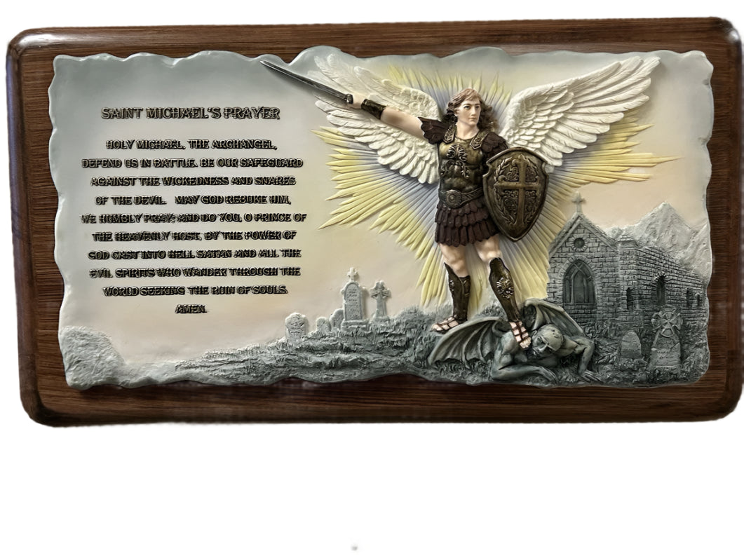 Saint Michael the Arc Angel Wall Art B2-R