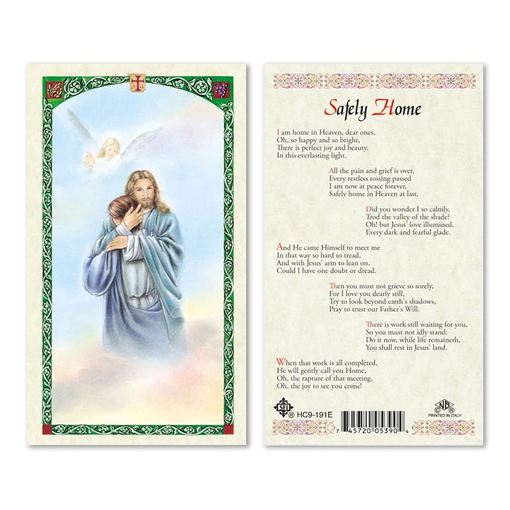 Safely Home Prayer Card