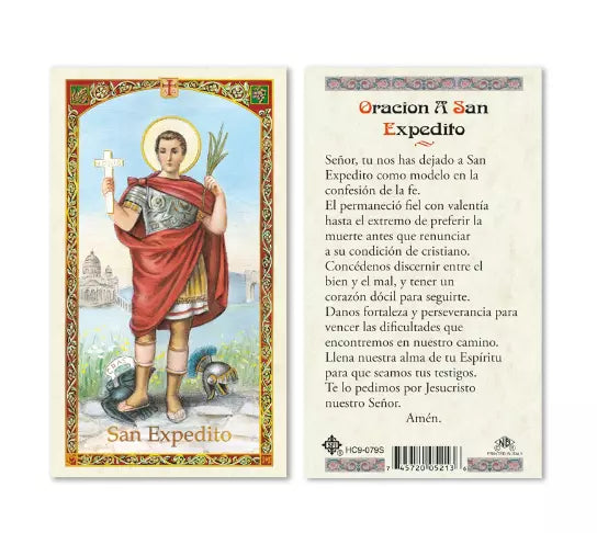 San Expedito Estampa en ESPAÑOL