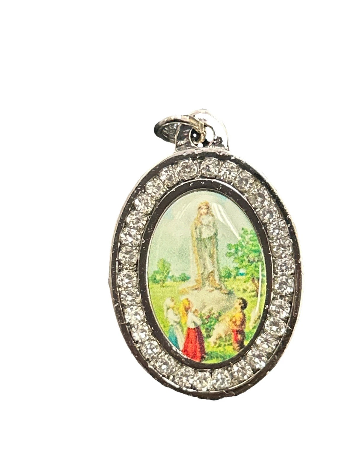 MEDAL W/FATIMA RESIN
