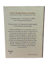 Novena a Santo Toribio Romo