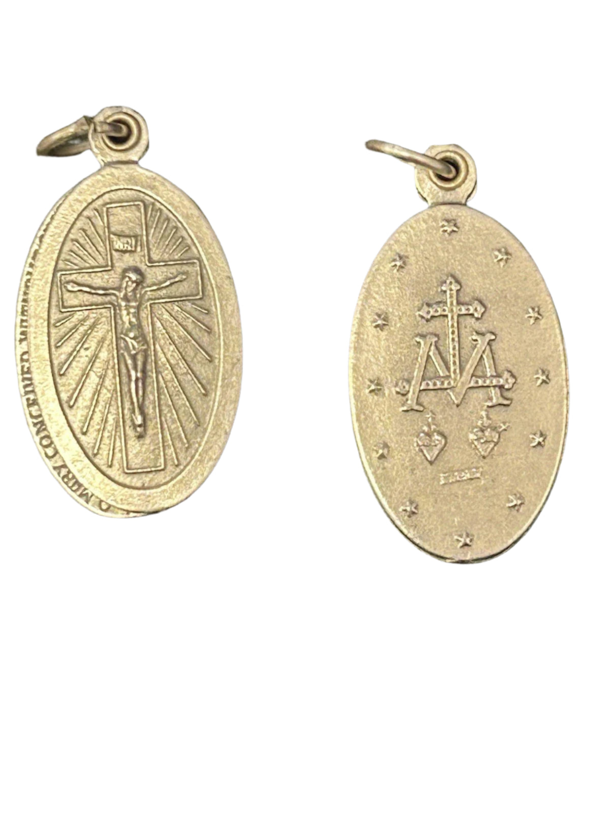 MIRACULOUS MEDAL  + CRUCIFIX