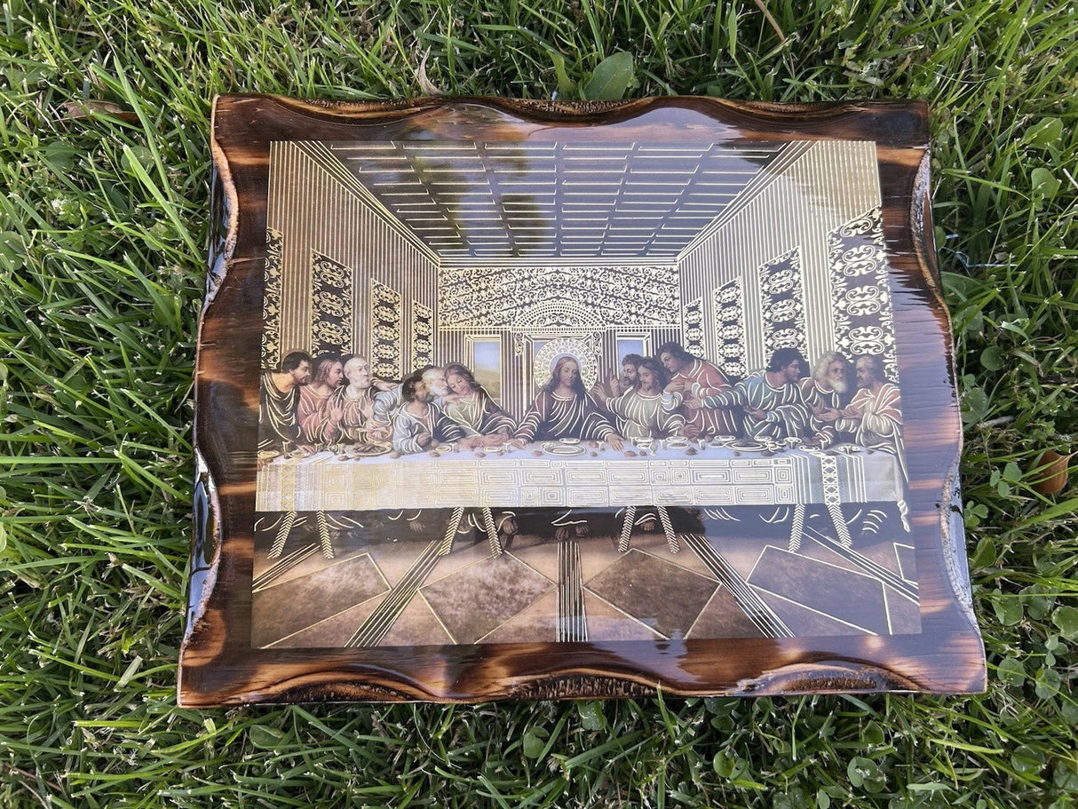 LAST SUPPER WALL ART 9X11