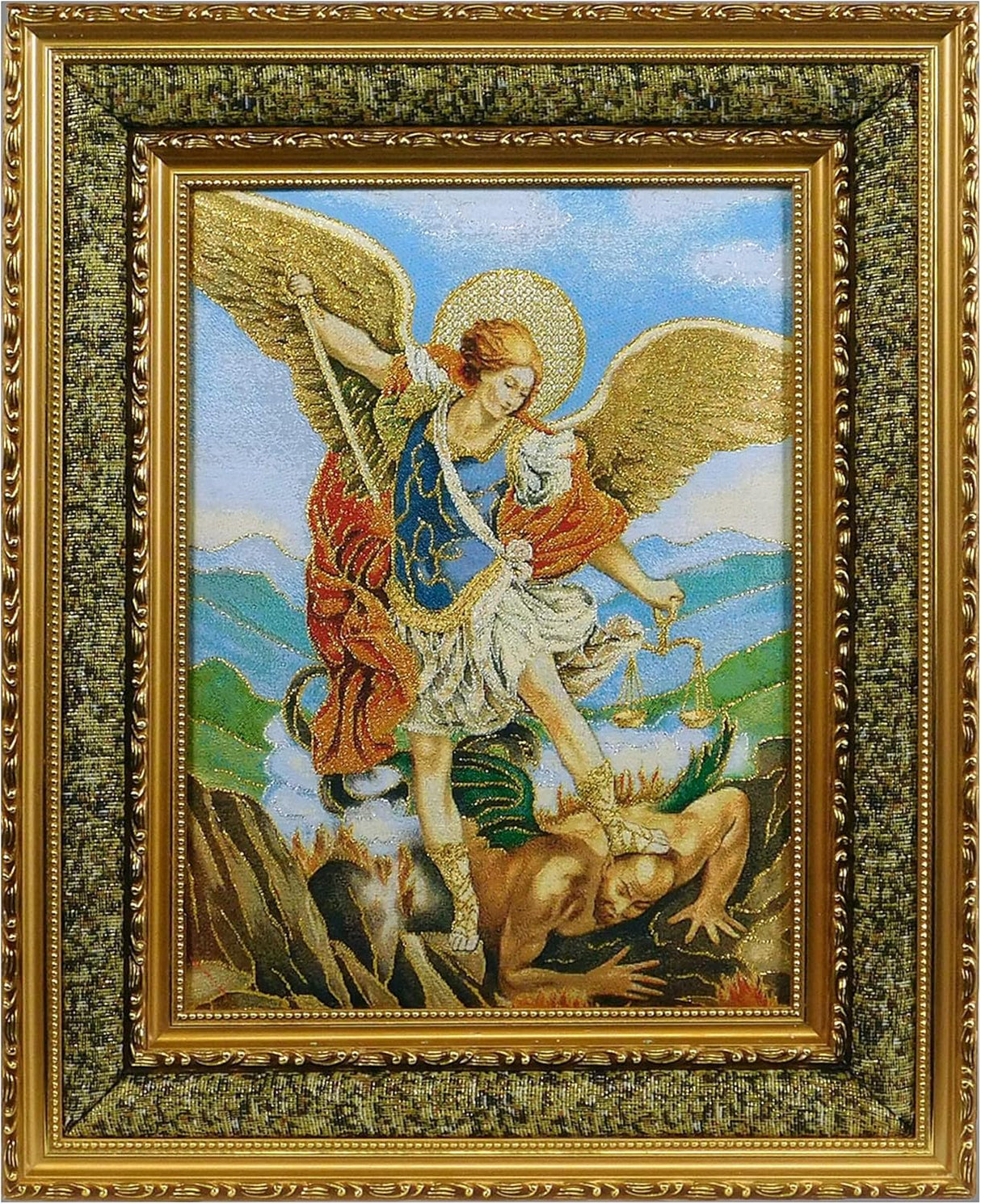 Tapestry Cushioned Picture Frame 17" x 21"  (17X21) E1-C