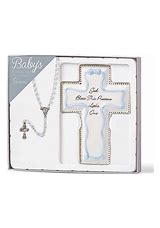 BABY'S ROSARY SET 6.25"H  C-1