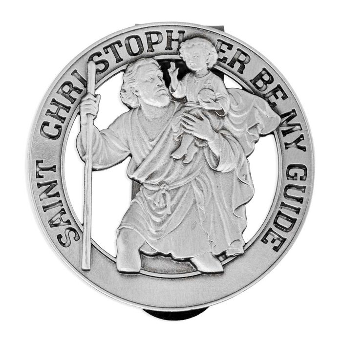 St. Christopher Visor Clip