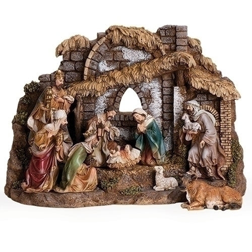 10PC ST 6" SCALE NATIVITY