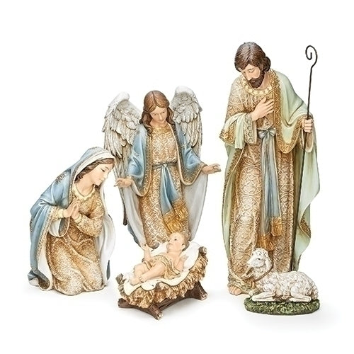 21.75"H 5PC NATIVITY SET